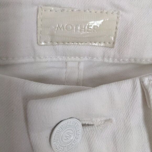 MOTHER | The Looker 'Stayin' Rowdy' white - Picture 12 of 15